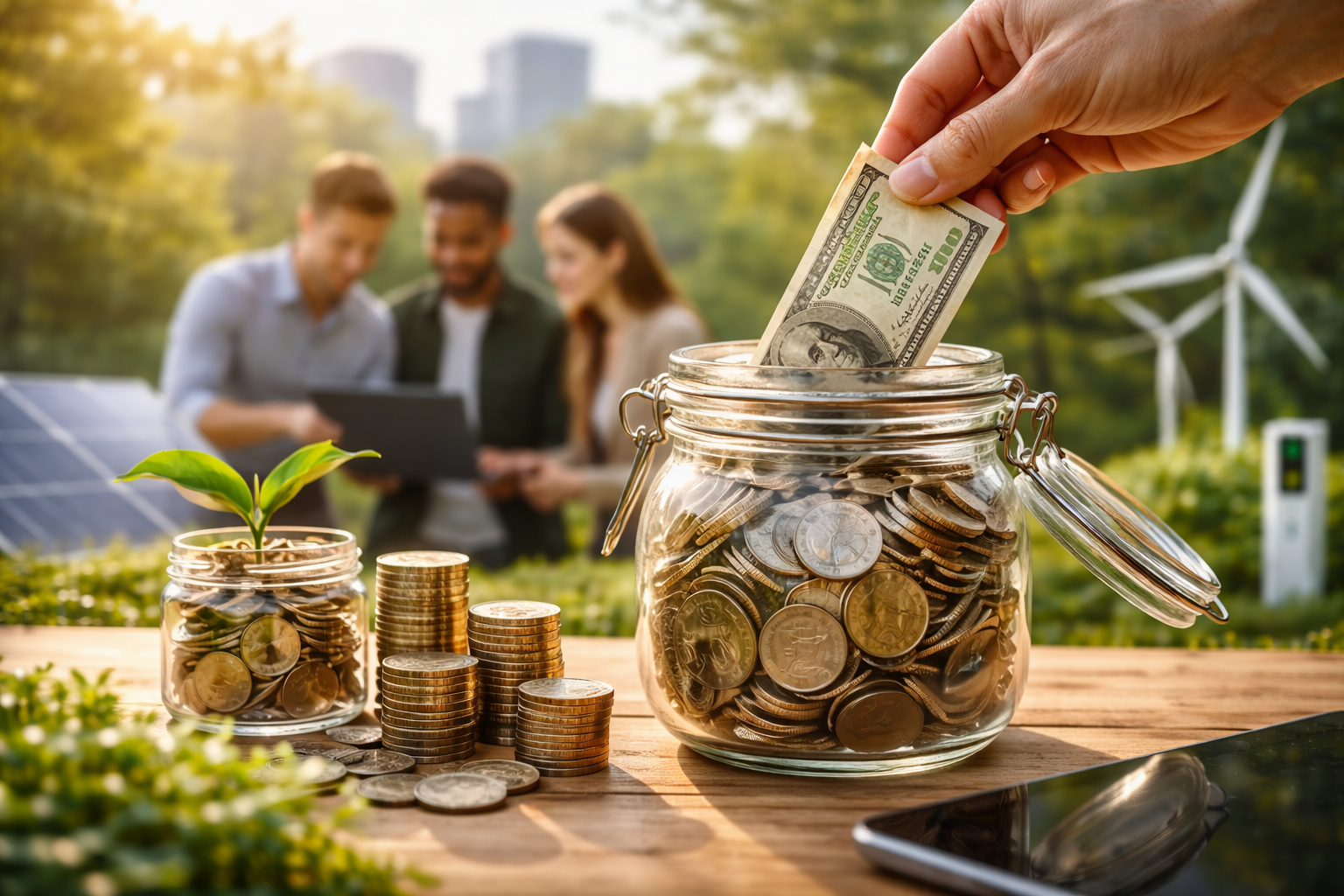 Insamling av medel för innovation